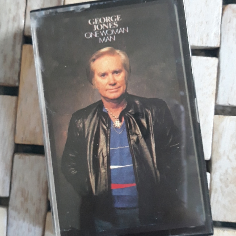 George Jones one woman man cassette